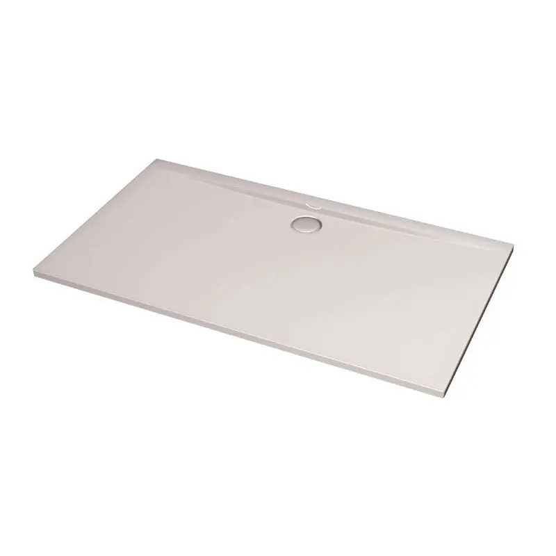 Receveur rectangulaire extra-plat 160x80cm acrylique blanc ULTRA FLAT