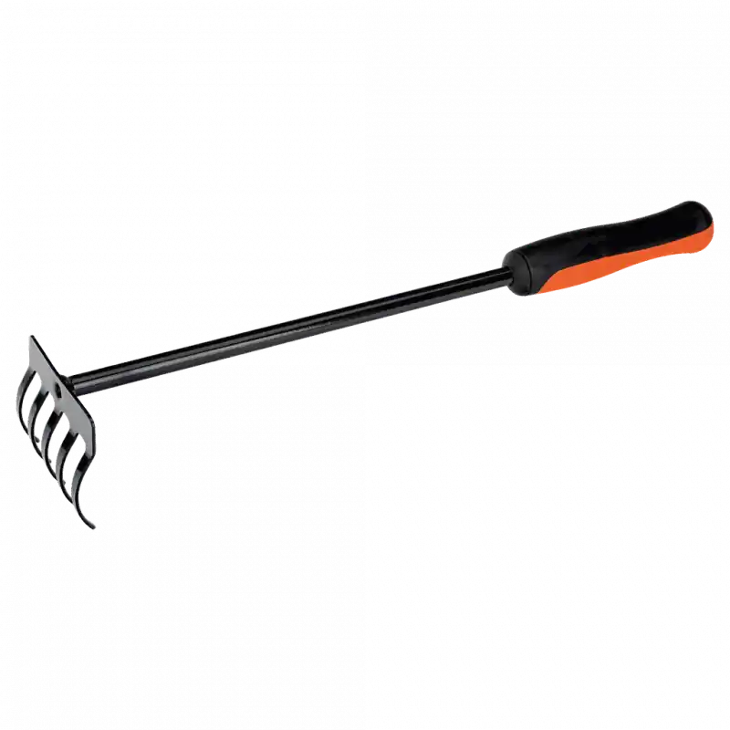 Râteau pour bordures avec manche bimatière 450 mm P276