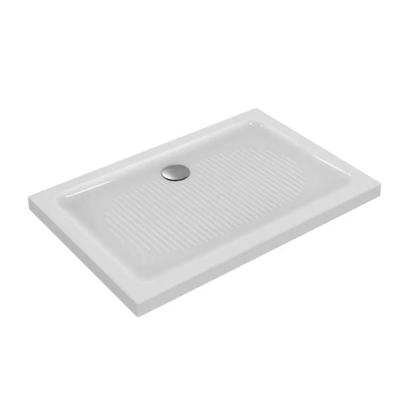 Receveur douche rectangulaire à poser Connect 100 x 70 cm antidérapant