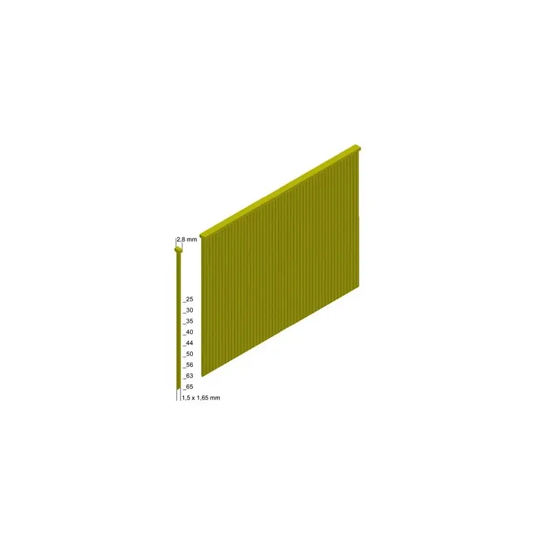 Clous galvanisés 16G / 32 mm 20° x 2000 pcs