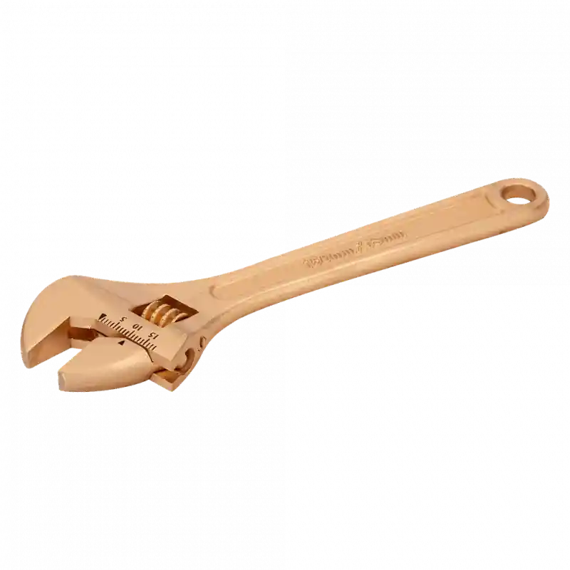 Clé molette écrou central antidéflagrante cuivre béryllium 450mm NSB00