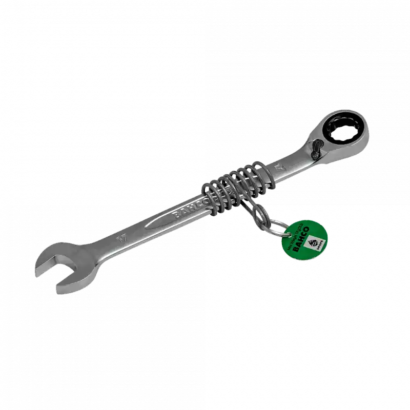 Clé mixte à cliquet avec ressort de sécurité 24 mm TAH1RM-24
