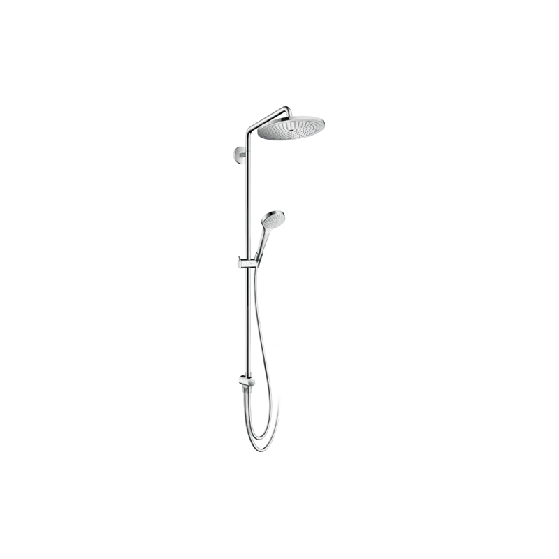 Colonne de douche Croma Select S 280 1 jet Reno chromé