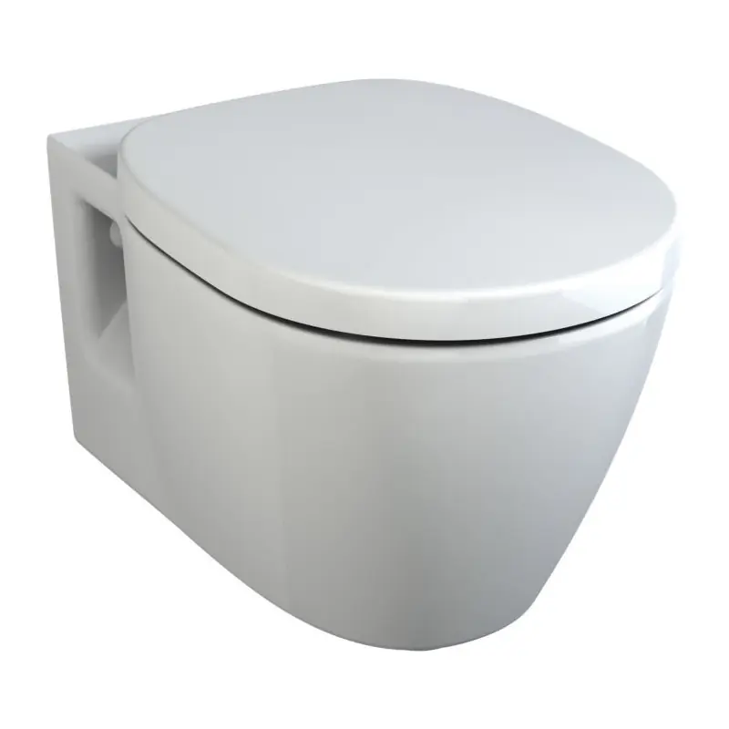 Cuvette suspendue 54 cm Blanc sans bride E8174MA