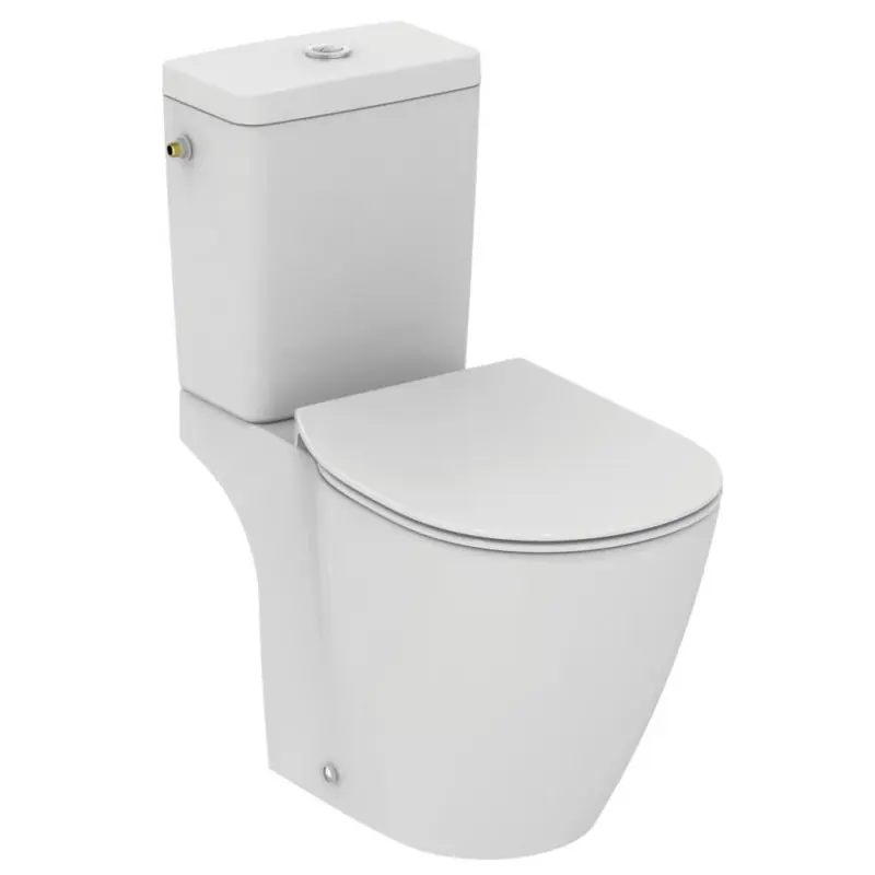 Cuvette surélevée sortie horizontale 665 x 365 cm blanc Sanis Freedom