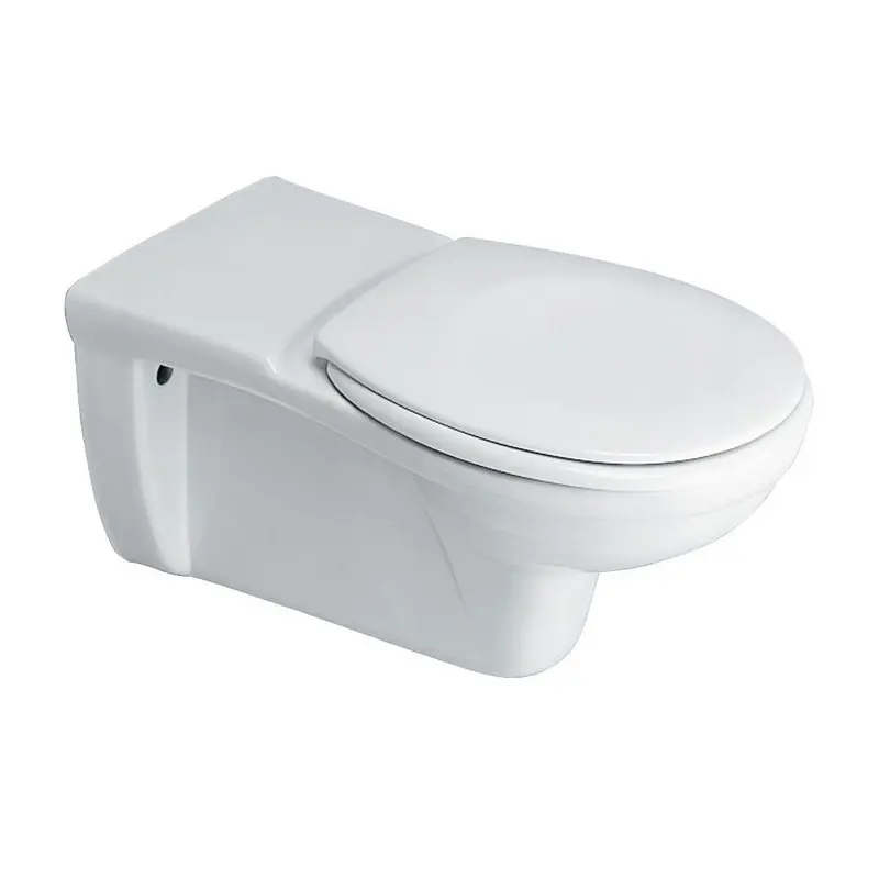 Cuvette WC MATURA indépendante suspendue blanc avec trous d‘abattantpo