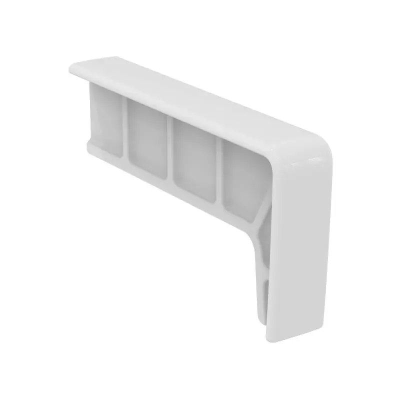 Couvre joint lavabo Contour 21 sans dosseret blanc en céramique