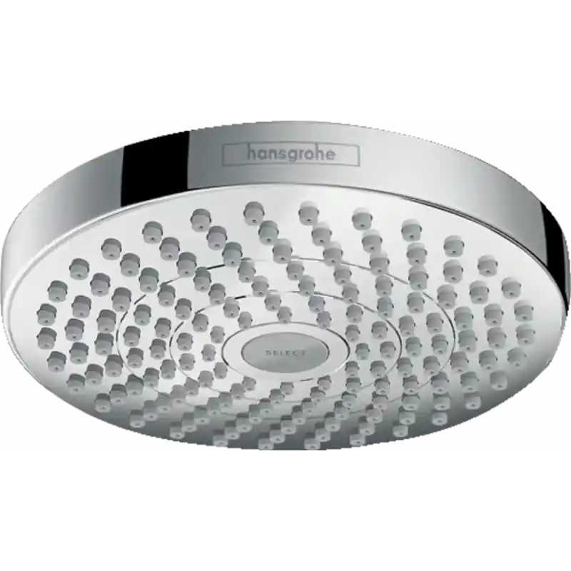 Douche de tête Croma Select S 180 mm 2 jets chromé