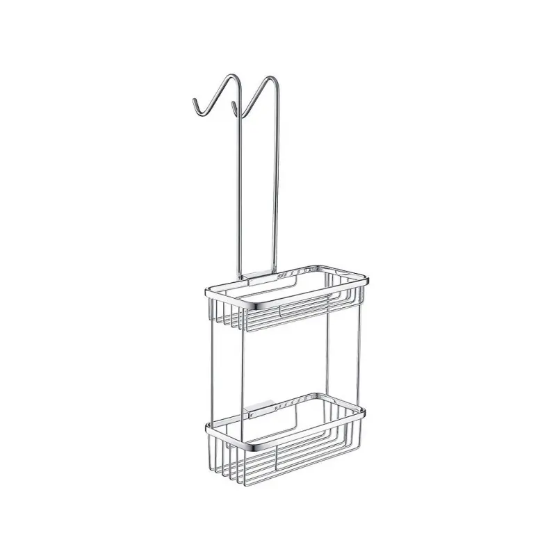 Double panier accrochable en laiton chromé R90CESTE0H