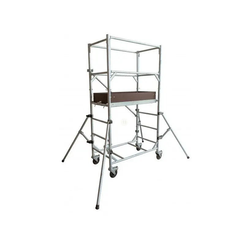 Echafaudage roulant en acier 1 plancher Haut de travail 3 m Goliath 31