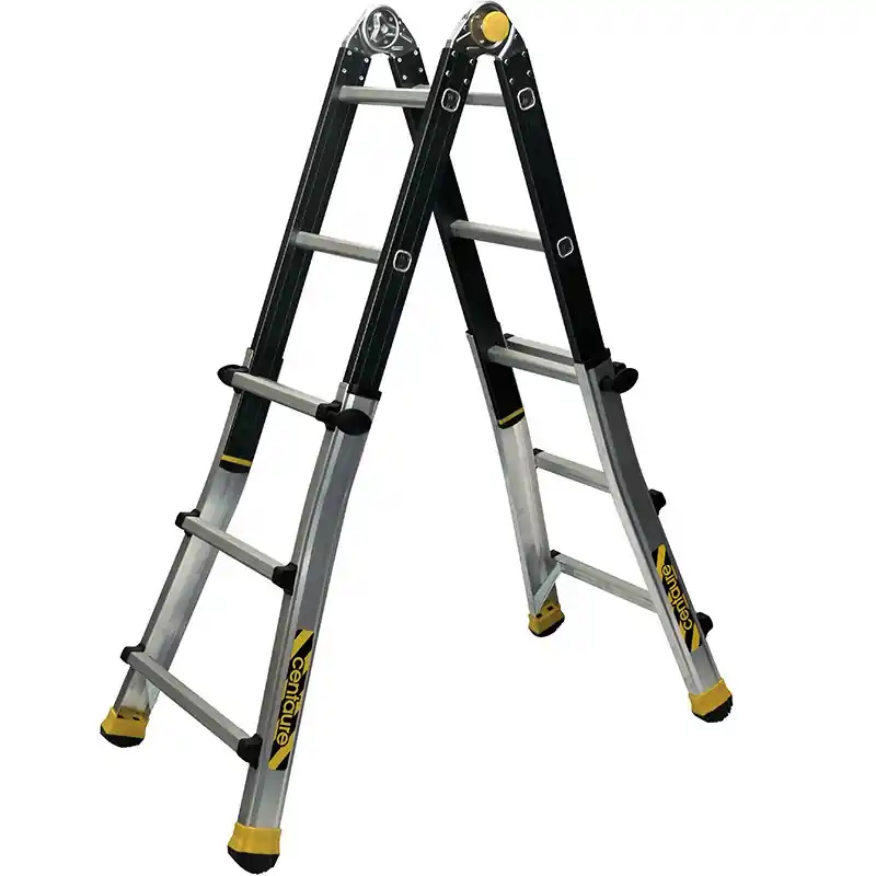 Echelle pliante articulée télescopique 4 x 3 barreaux H 3,85 TT 3x4