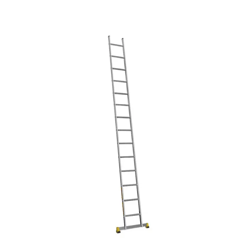 Echelle en aluminium simple 14 barreaux 4m05 usage professionnel S