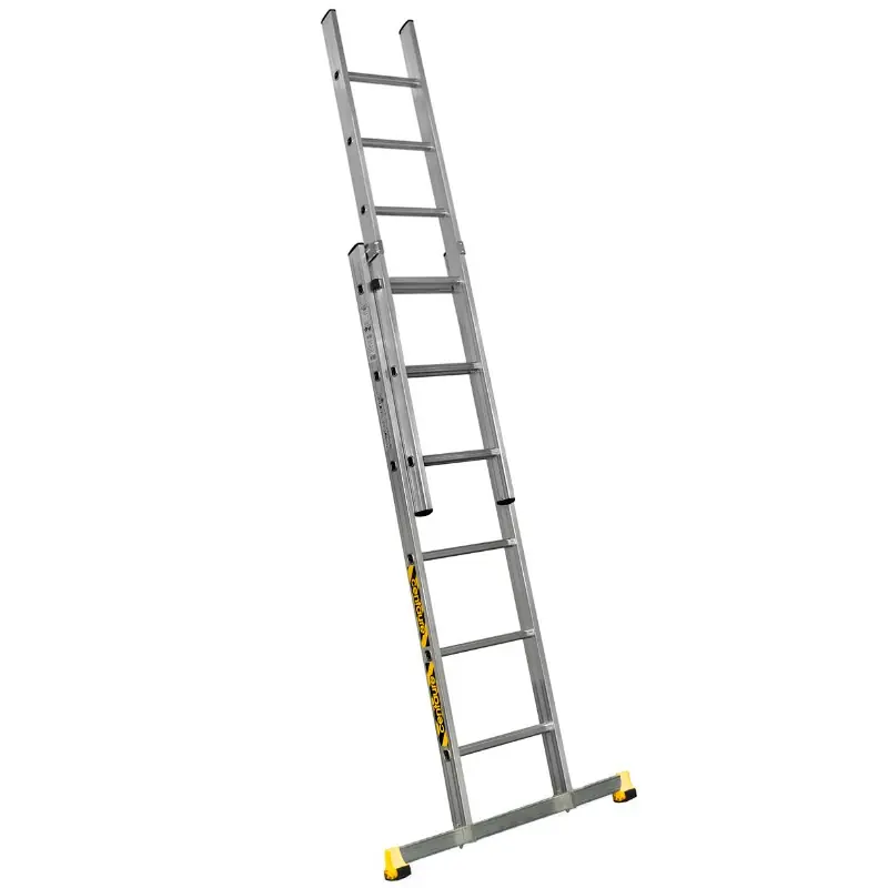 Echelle coulissante à main Pro 2x6 Haut. accès 3,95 m CM2