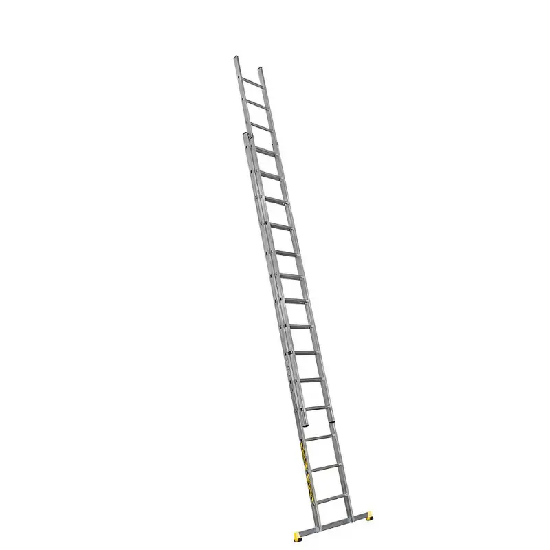 Echelle coulissante 2 plans main 2x14 barreaux 7m25 usage Pro intensif