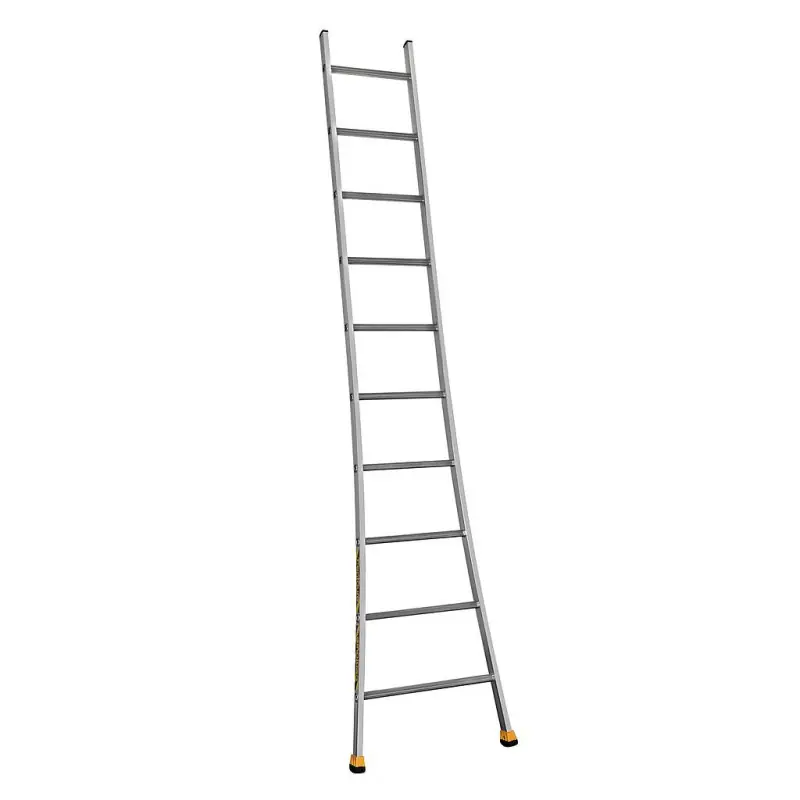 Echelle simple à base évasée 10 barreaux 2m95 usage professionnel SE