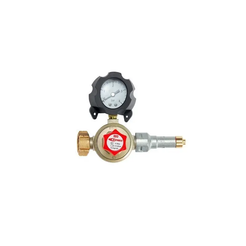 Détendeur propane 1,5 bar à 3,5 bar avec manomètre