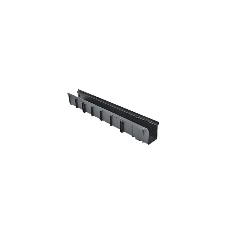 Elément de caniveau PVC Gris 130 x 1000