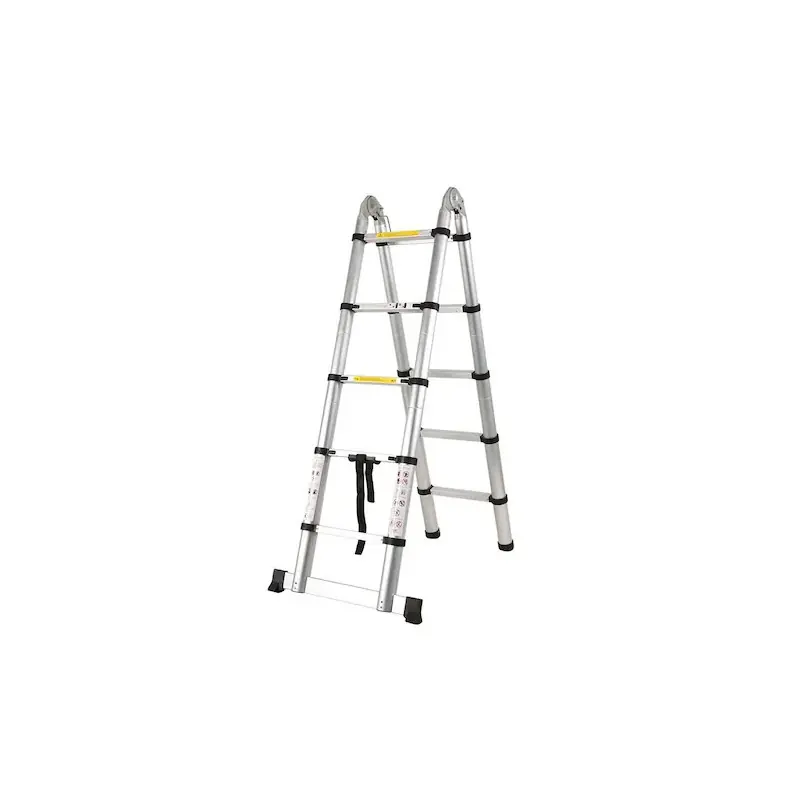 Echelle télescopique polyvalente (2 parties) hauteur max 3.2m