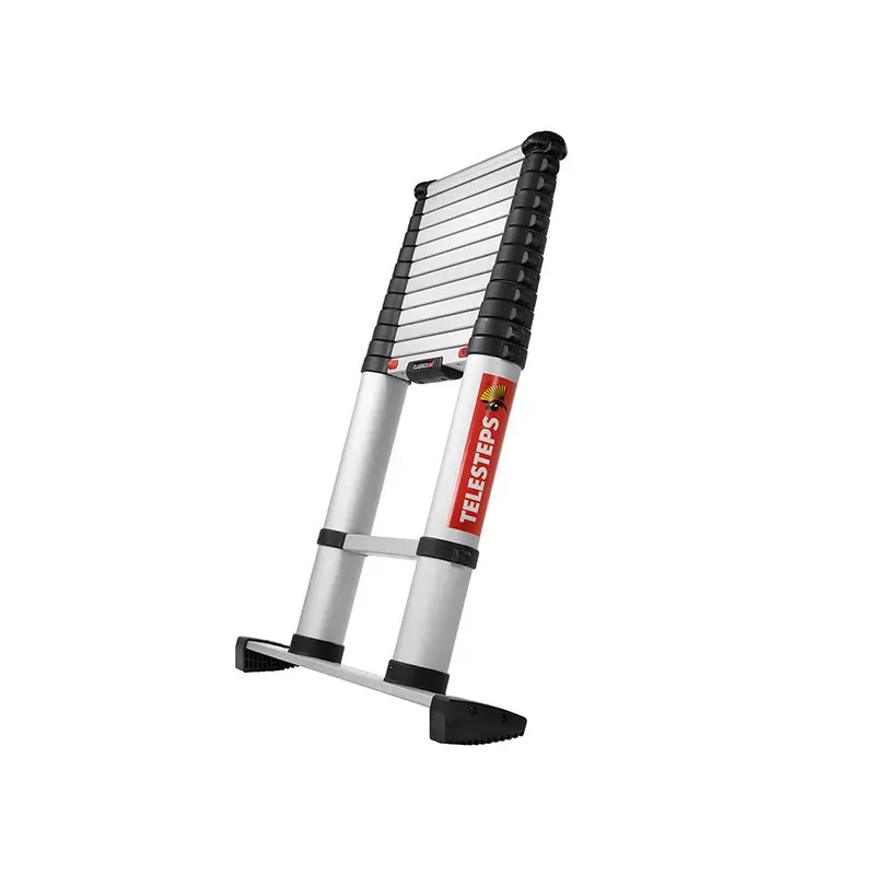 Echelle télescopique Classico Line 380 m 12 marches barre stabilisatri