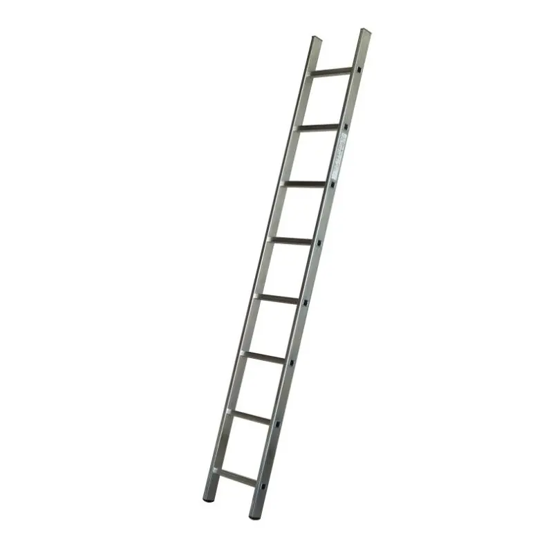 Echelle simple alu semi-prof 8 marches Haut Travail 321 m 235m repliée