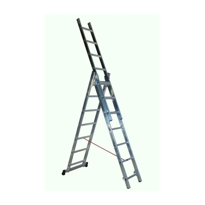 Echelle transformable Aluminium semi-pro 3 x 7 Haut travail 509 m Esca