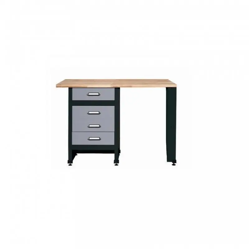 Etabli 4 tiroirs et 1 emplacement 120x60x84cm gris 12536 Kupper