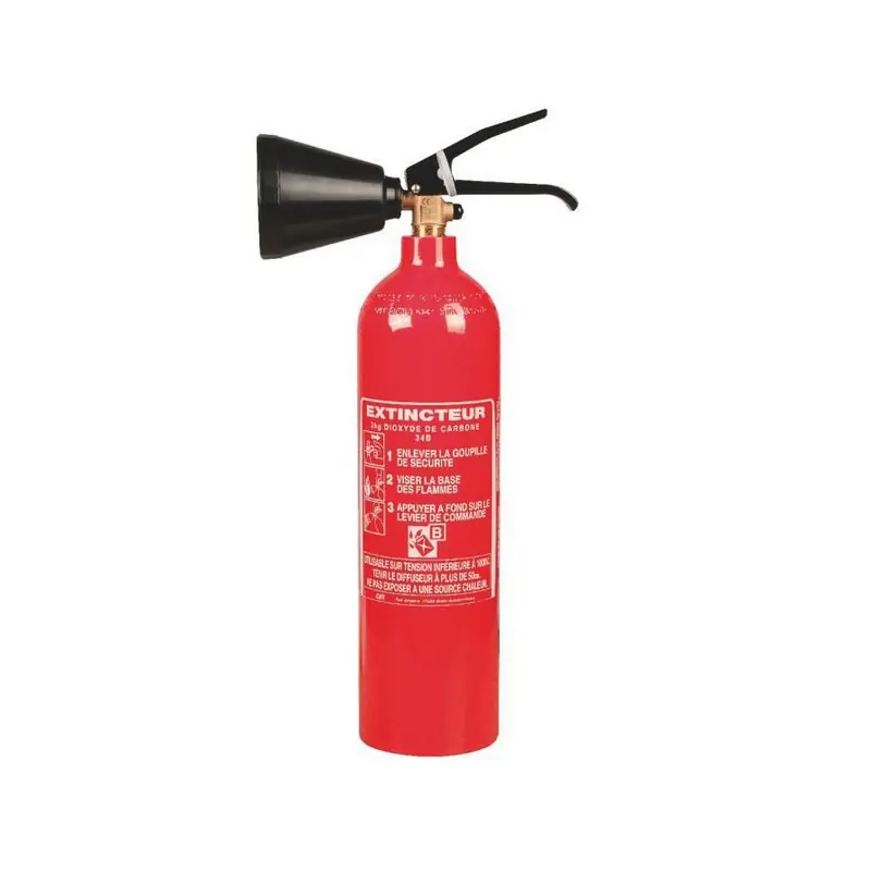 Extincteur CO2 2 kg 245x615mm