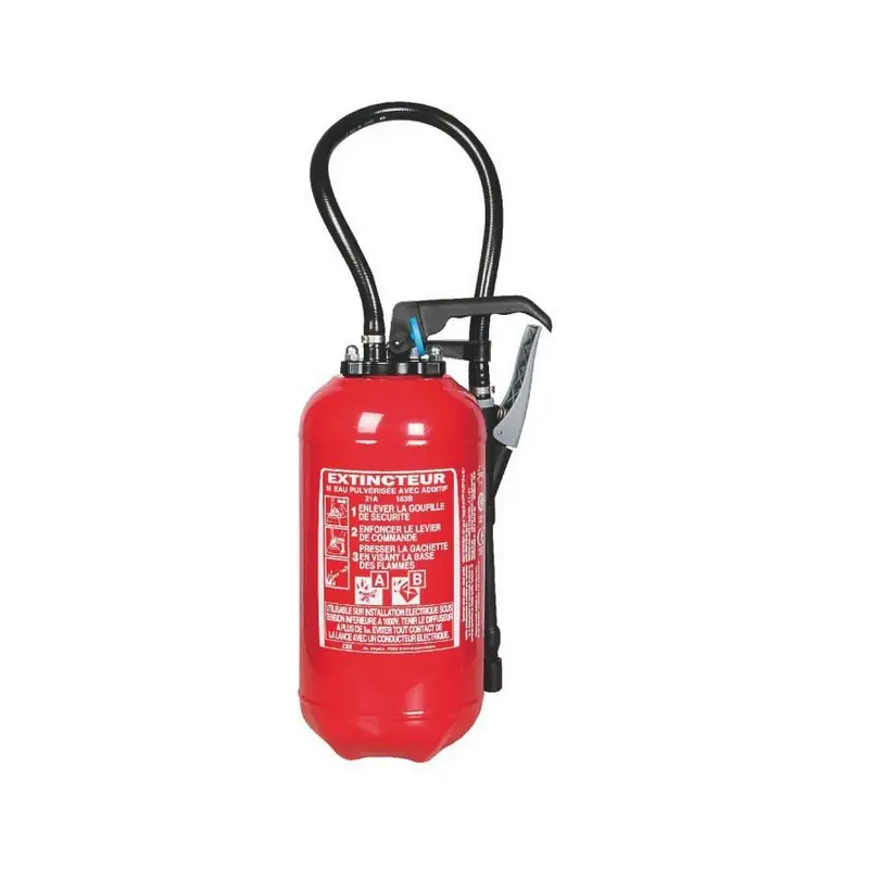 Extincteur 6 L à eau pulvérisée avec additif 9,8 Kg