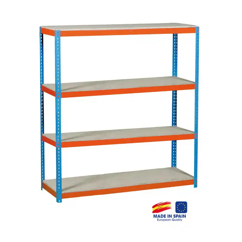 Etagère rangement 2000x2400x450mm 400Kg Simonforte 2404-4 Chipboard