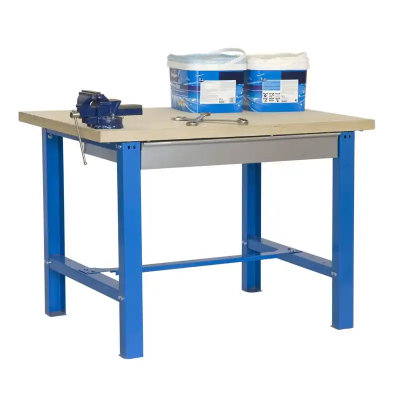 Etabli 865x1800x750mm Bleu BT6 PLYWOOD BOX 1800