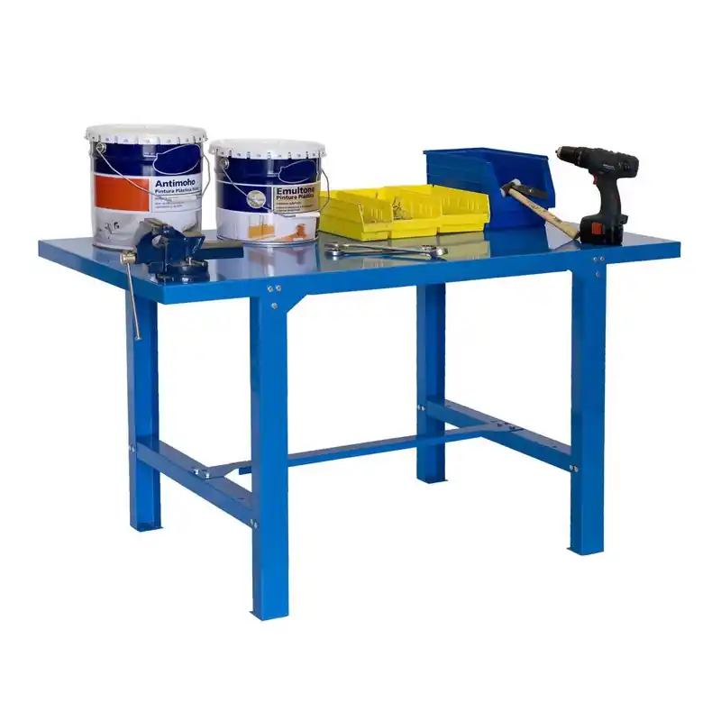 Etabli 830x1200x730mm Bleu BT6 METAL 1200