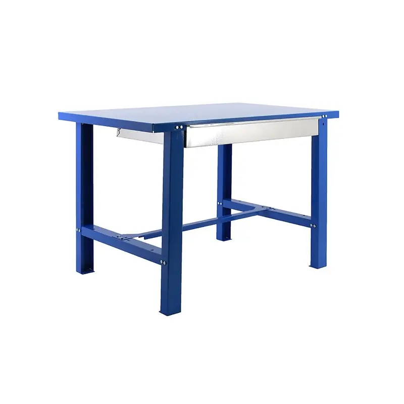 Etabli 830x1500x730mm Bleu charge 800Kg BT6 METAL BOX 1500