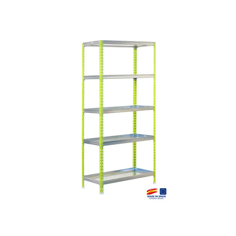 Etagère rangement 1800x900x400mmVert/Galva charge 180 Kg Simonclick Ga