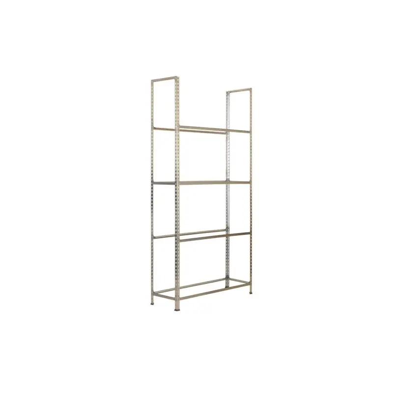 Etagère 4 niveaux Zinc jantes charge 100Kg/niveau KIT AUTOCLICK JANTES