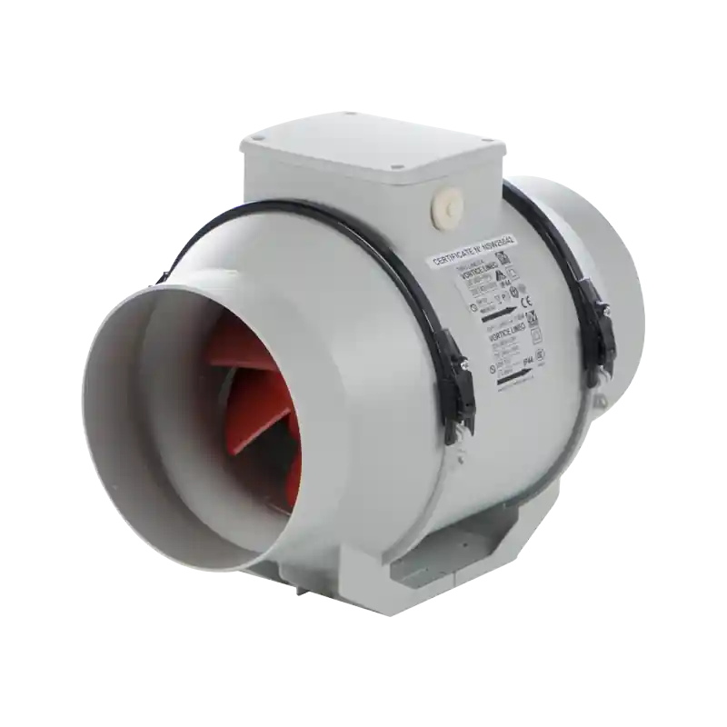 Extracteur hélico-centrifuge en conduit 100 mm 23W 255 m3/h LINEO