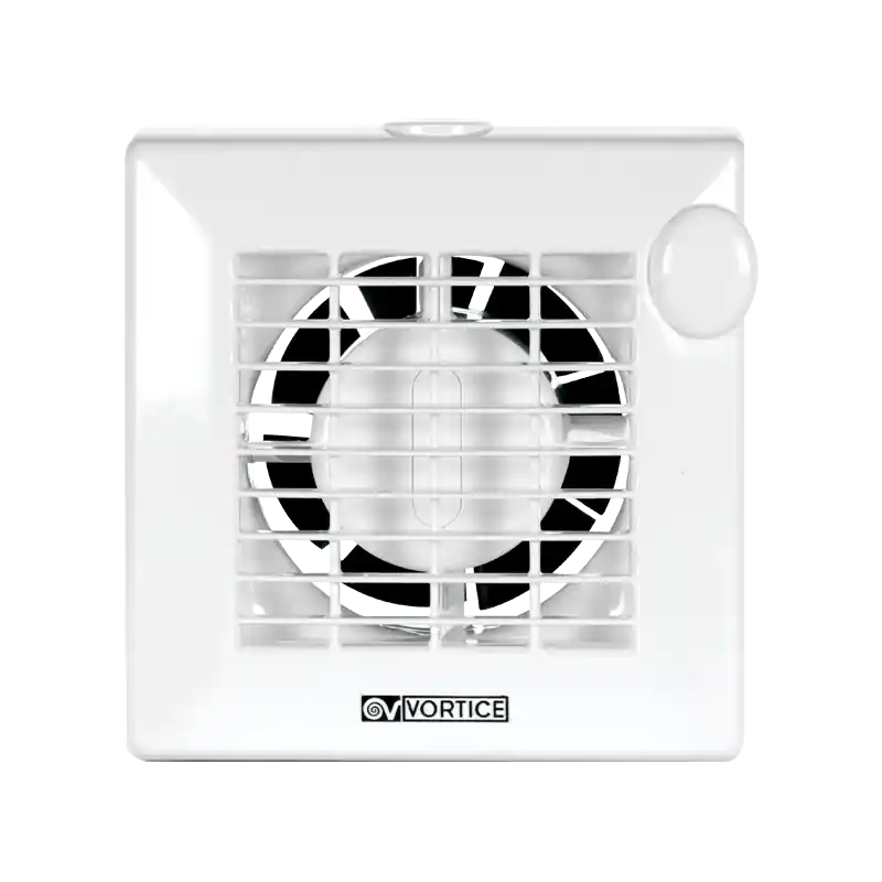 Extracteur hélicoïde universel 100mm 230V 18W débit 90m3/h Punto palie