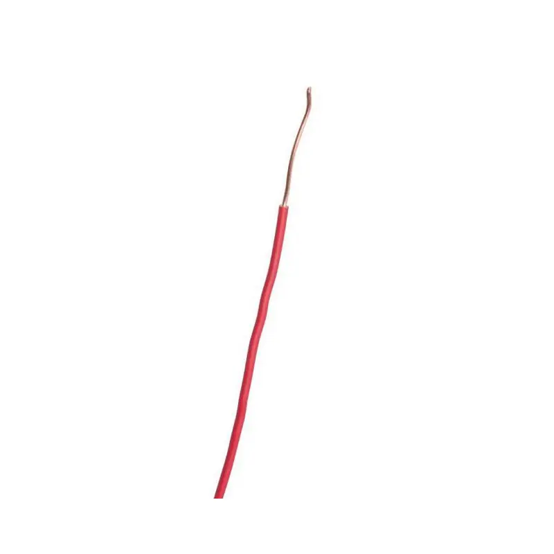 Fil rigide domestique H07 V-U rouge 2,5 mm² Diam 3,9 mm
