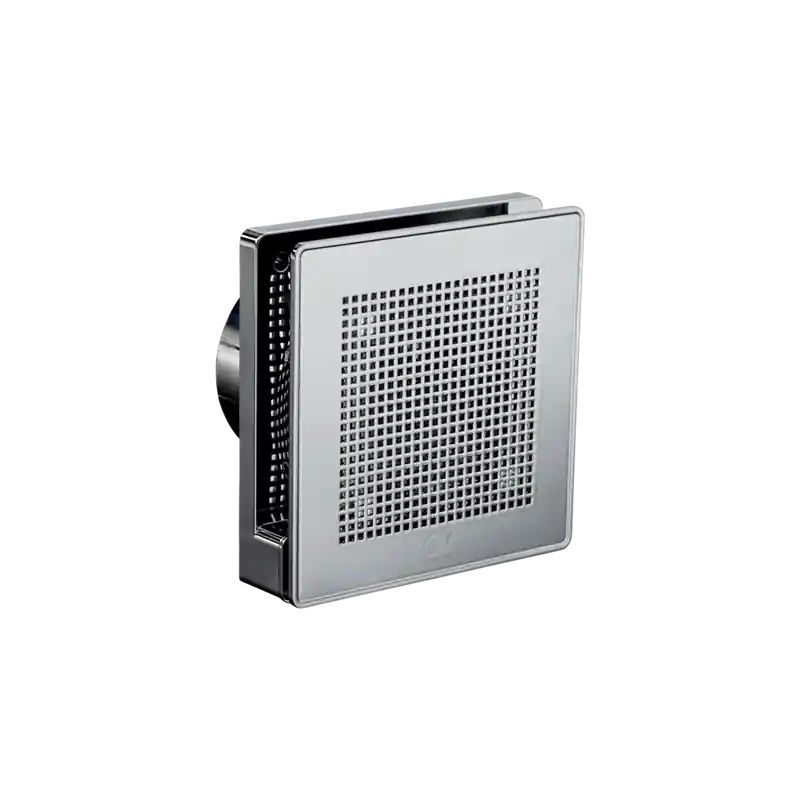 Extracteur intermittent 100mm Tempo évoluée 9W 95m3/h chromé EVO