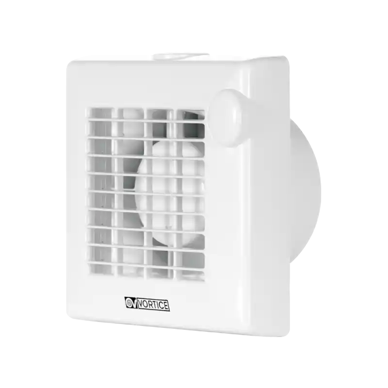 Extracteur universel faible profondeur moteur 100mmVolets 12VAC 18W 90