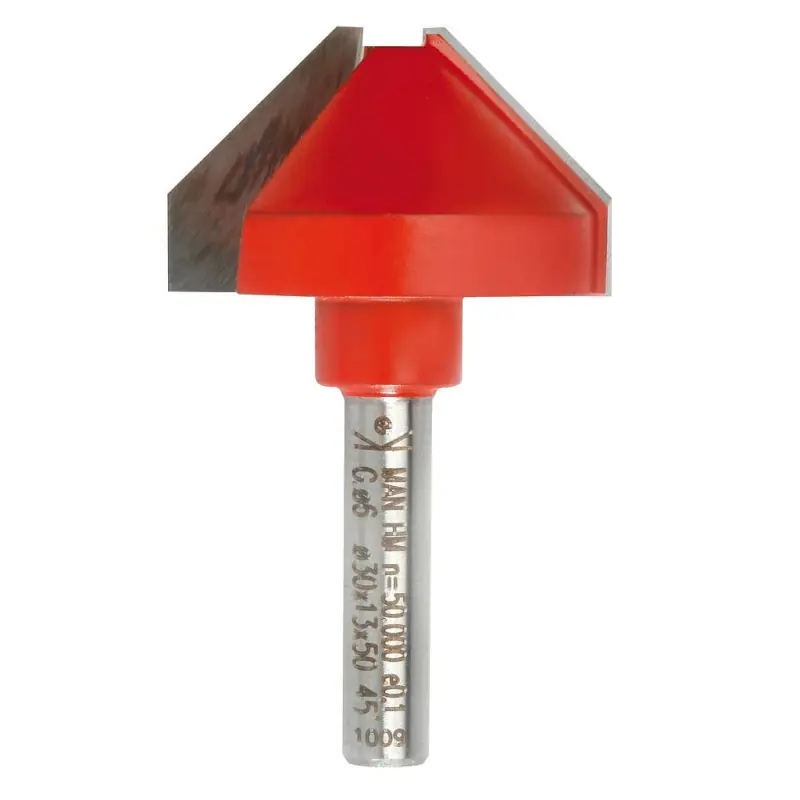 Fraise D‘affleureuse Chanfrein Q8xd30xl50xr45°