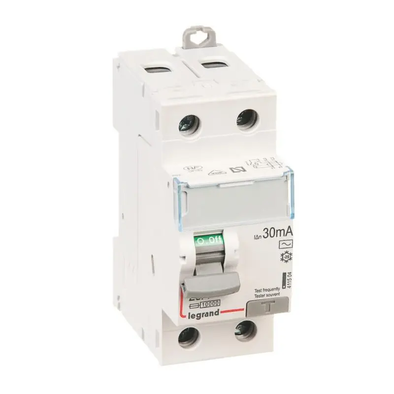 Interrupteur différentiel bipolaire DX³ arrivée haut/départ bas Type A
