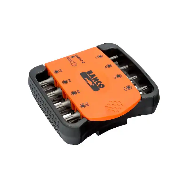 Jeu de 17 pièces d‘embouts 1/4" pour vis TORX 59S/17-2