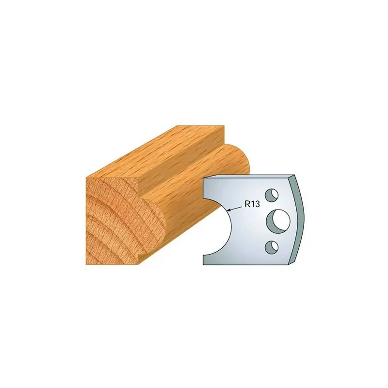 Jeu de 2 fers profilés acier Ht.40 mm N°119