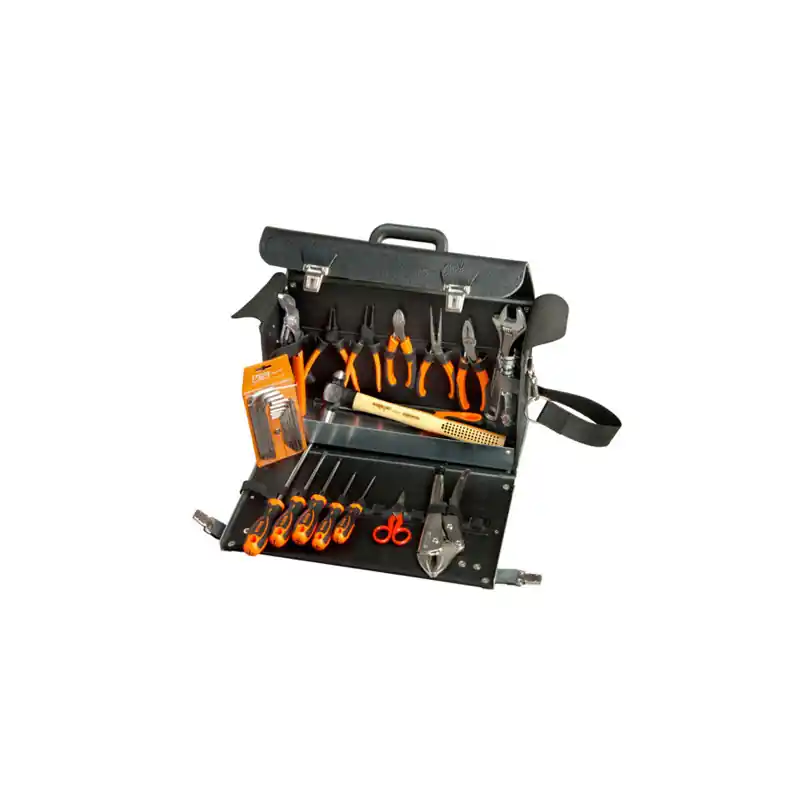 Jeu d‘outils de 34 pièces dans mallette en cuir 982000350