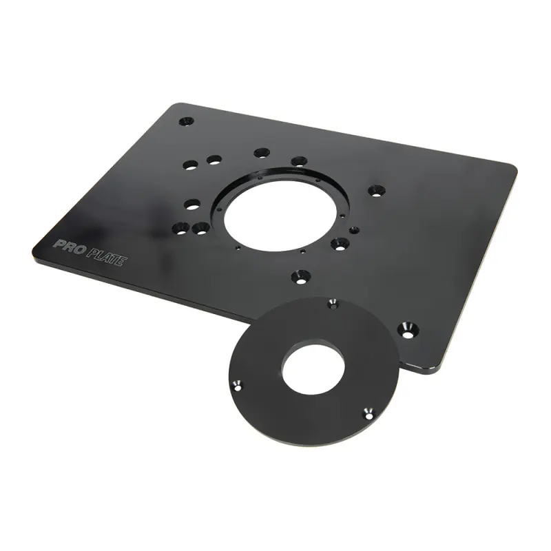 Insert aluminium pro défonceuse Triton 210 x 298 mm (8-1/4 x 11-3/4")
