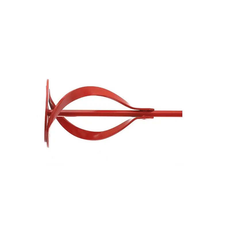 Hélice de malaxage 2 ailettes Diam 80 x 400 mm raccord Hexa 8 mm FM80
