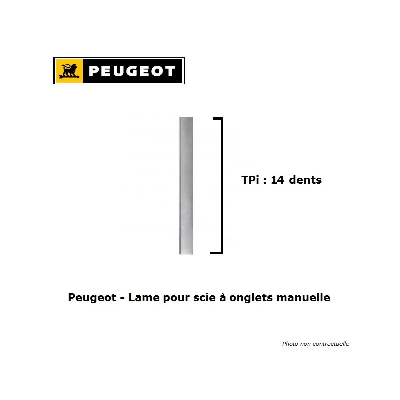 Lame 14 Dents pour scie à onglets manuelle