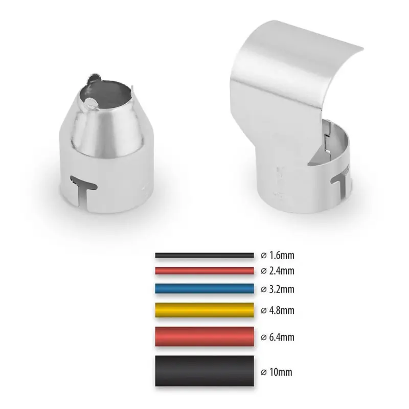 Kit de gaines thermorétractables avec réflecteur et buse jet concentré