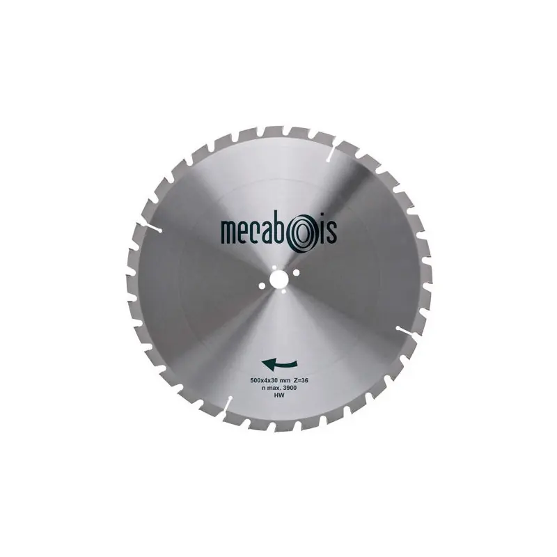 Lame Carbure De Chantier 500x4x30 36 Dents