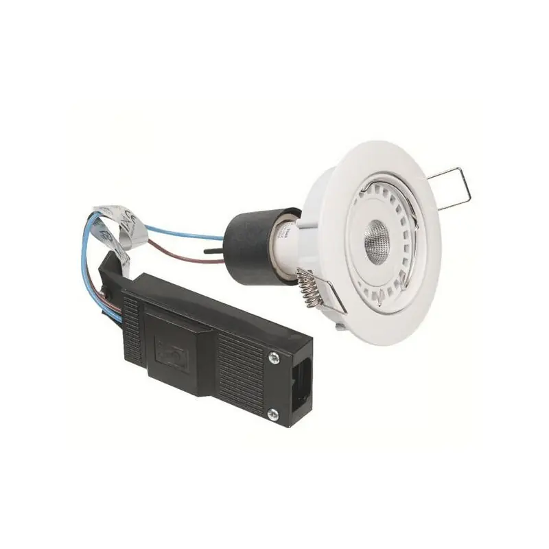Kit spot encastré décoratif orientable LED K8 blanc 4000 K 730 lm